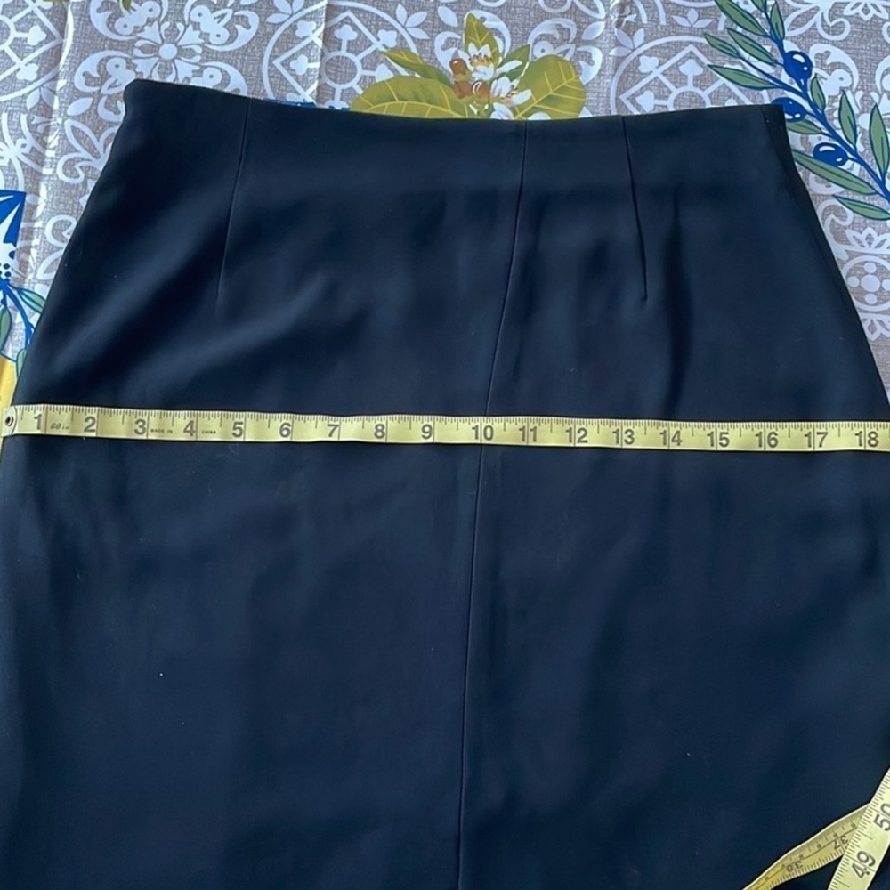 Babaton Zayan Pencil skirt fully lined double slit size 6 black - Picture 10 of 17